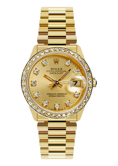 gold rolex wrist watch|gold Rolex watch women.